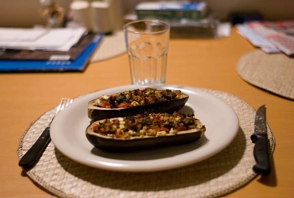 Stuffed Eggplant