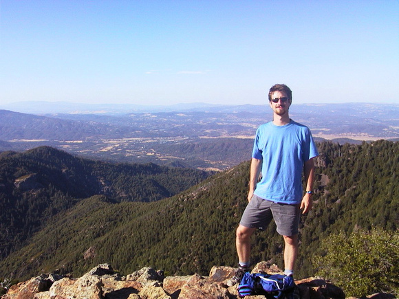 Overlooking Napa valley